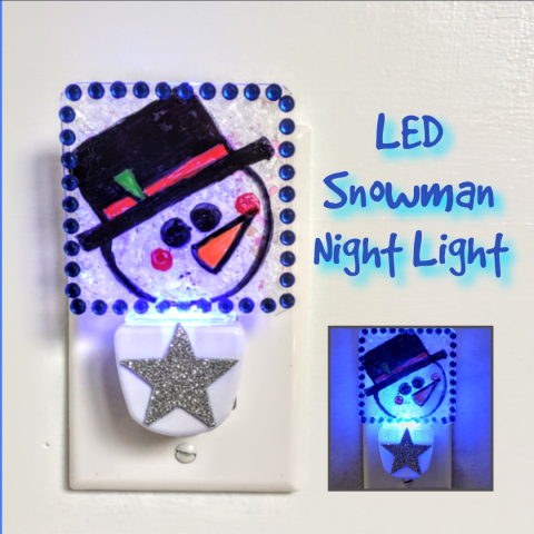 Image of the LED Snowman Nightlight