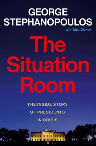 Image of the Book Cover featuring a dark, night sky with the White House lit up. 