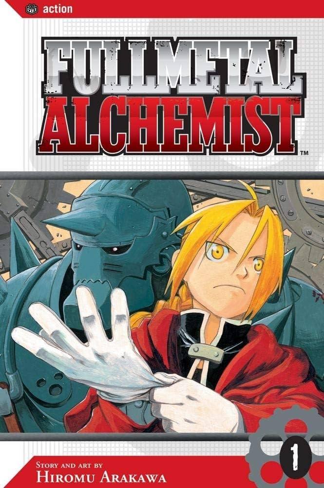 Fullmetal Alchemist Manga cover.