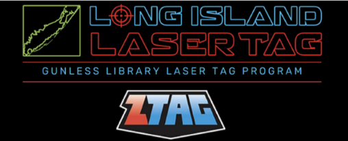 ZTag Laser Tag Long Island logo on a black background.