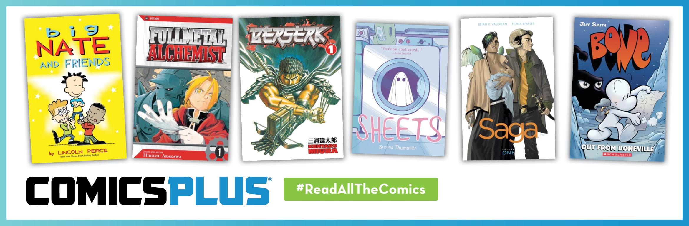 Comics Plus. #ReadAllTheComics.